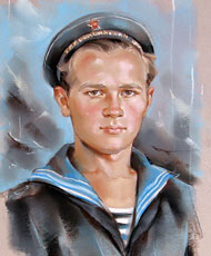 Портрет моряка по фото